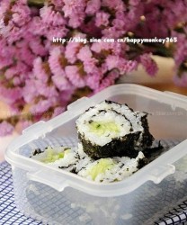 黄瓜甘蓝小卷(早餐食谱)的做法步骤