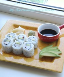 家庭版简易加州卷(夏季无油烟凉爽晚餐)的做法步骤