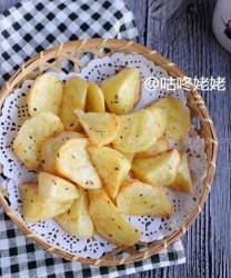 少油版烤土豆角(烤箱菜)的做法步骤