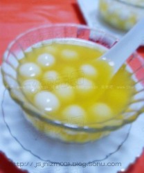 橙汁小汤圆(元宵节菜谱)的做法步骤