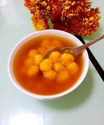 南瓜花朵汤圆的做法步骤