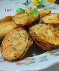 胡萝卜肉泥馅炸茄盒的做法步骤