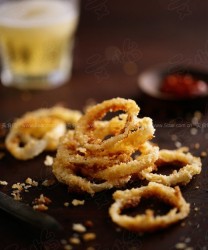 烤洋葱圈(烤箱食谱)的做法步骤