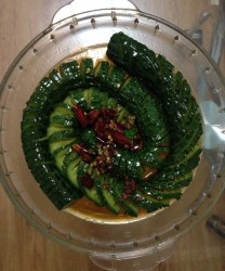 蛇皮黄瓜的做法步骤