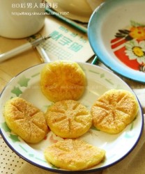 南瓜饼(点心菜谱)的做法步骤