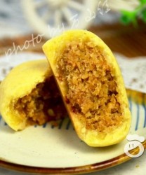 花生肉松饼的做法步骤