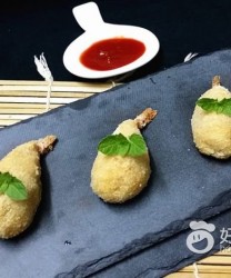 鲜虾可乐饼的做法步骤