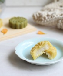 绿豆沙牡丹饼/荻饼的做法步骤