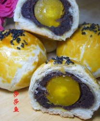 蛋黄酥的做法步骤