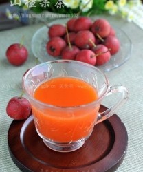 山楂果茶(饮料-一杯健胃养脾的蔬果汁)的做法步骤