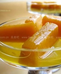 橙汁南瓜(凉菜)的做法步骤