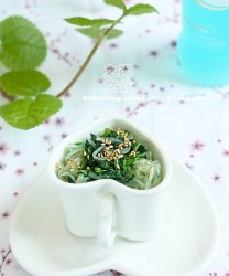 芥油菠菜粉丝的做法步骤