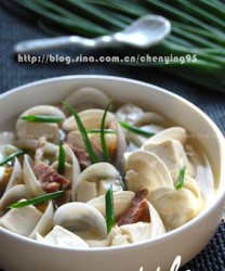 蛤蜊豆腐汤(海鲜家常菜-为“三高人群”量身定做一碗汤)的做法步骤