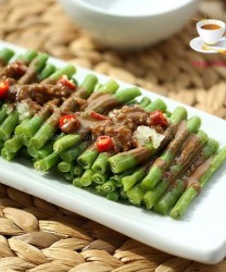 麻酱豆角(夏季消热解暑的开胃小菜)的做法步骤