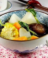 五行蔬菜汤(滋养五脏，强健身体)的做法步骤