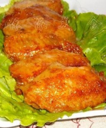 炒锅版的金牌BBQ鸡翅的(荤菜)的做法步骤