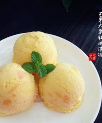 芒果大果粒冰淇淋（不用搅拌）的做法步骤