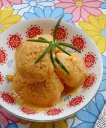奶油芒果冰淇淋(甜品)的做法步骤