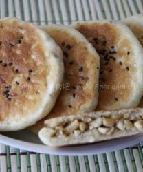 电饼铛花生糖馅饼和豆沙馅饼(电饼铛菜谱)的做法步骤