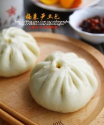 梅菜笋丝包的做法步骤