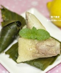 排骨粽子、蜜豆粽子(怎样做粽子)的做法步骤