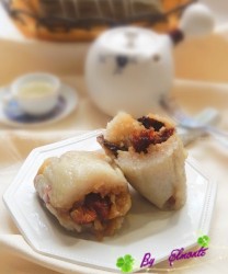 广式肉粽(包粽子的方法与步骤)的做法步骤
